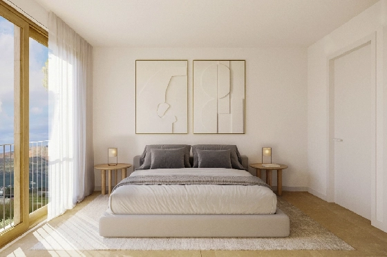 Reihenhaus in Gata de Gorgos zu verkaufen, Wohnfläche 102 m², Baujahr 2026, Klimaanlage, Grundstück 38 m², 3 Schlafzimmer, 3 Badezimmer, ref.: LS-GT2-5