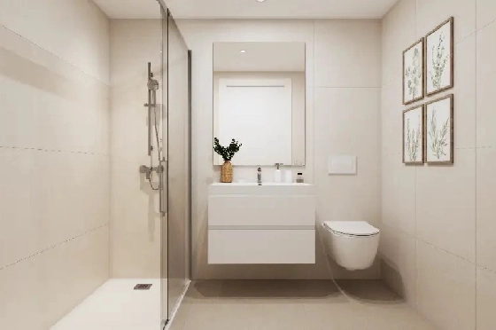 Apartment in El Vergel zu verkaufen, Wohnfläche 98 m², Baujahr 2027, + KLIMA, Klimaanlage, Grundstück 33 m², 3 Schlafzimmer, 2 Badezimmer, Pool, ref.: AH-EV-VI-1-01-01-E-7