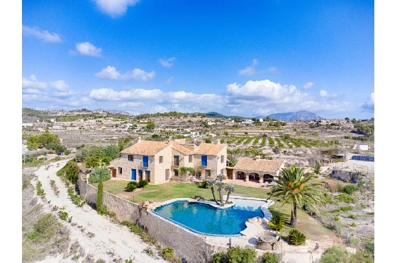 Finca in Moraira zu verkaufen, Wohnfläche 625 m², Baujahr 1998, Klimaanlage, Grundstück 10229 m², 4 Schlafzimmer, 3 Badezimmer, Pool, ref.: AM-12269DR-49