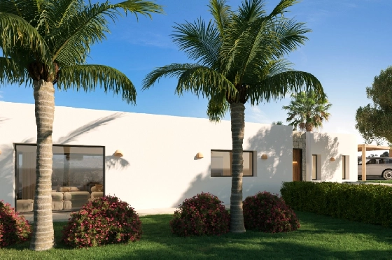 Villa in Javea zu verkaufen, Wohnfläche 200 m², Baujahr 2024, Klimaanlage, Grundstück 977 m², 3 Schlafzimmer, 3 Badezimmer, Pool, ref.: AM-12539DR-3