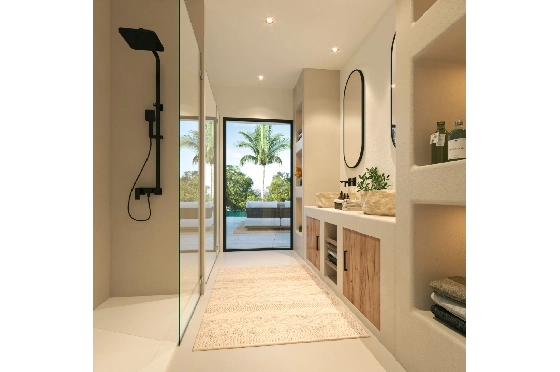 Villa in Javea zu verkaufen, Wohnfläche 200 m², Baujahr 2024, Klimaanlage, Grundstück 977 m², 3 Schlafzimmer, 3 Badezimmer, Pool, ref.: AM-12539DR-7