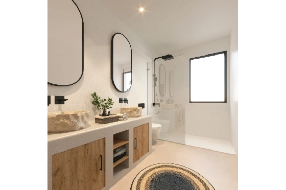 Villa in Javea zu verkaufen, Wohnfläche 150 m², Baujahr 2025, Klimaanlage, Grundstück 978 m², 3 Schlafzimmer, 2 Badezimmer, Pool, ref.: AM-12538DR-7