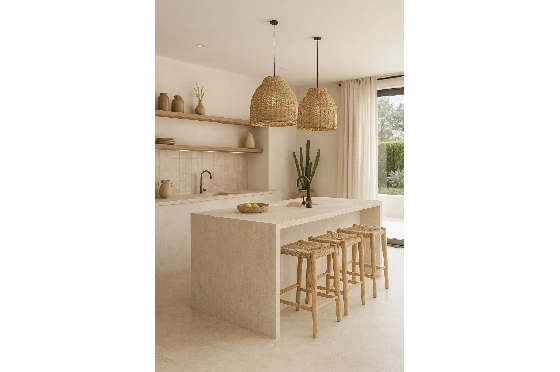Villa in Pedreguer zu verkaufen, Wohnfläche 200 m², Baujahr 2026, Klimaanlage, Grundstück 1000 m², 3 Schlafzimmer, 2 Badezimmer, Pool, ref.: AM-12596DA-4