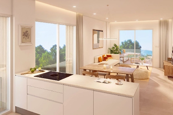 Etagen Apartment in Pilar de la Horadada zu verkaufen, Wohnfläche 111 m², Zustand Erstbezug, 3 Schlafzimmer, 2 Badezimmer, Pool, ref.: HA-PIN-132-A03-5