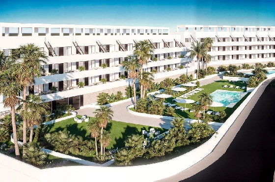 Penthouse Apartment in Finestrat zu verkaufen, Wohnfläche 154 m², Zustand Erstbezug, 2 Schlafzimmer, 2 Badezimmer, Pool, ref.: HA-FIN-318-A02-21