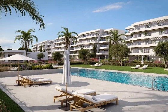 Apartment in El Vergel zu verkaufen, Wohnfläche 79 m², Baujahr 2027, Klimaanlage, Grundstück 16 m², 3 Schlafzimmer, 2 Badezimmer, Pool, ref.: AH-EV-VI-2-03-02-A-9