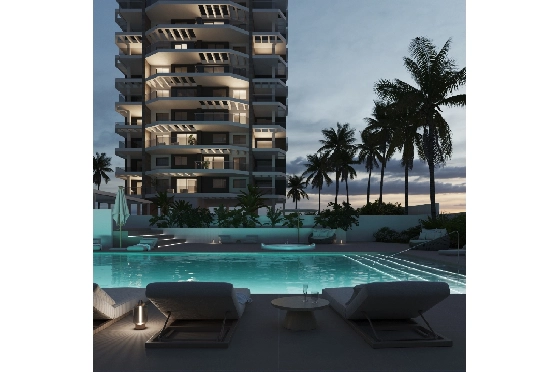 Apartment in Calpe zu verkaufen, Wohnfläche 93 m², Klimaanlage, Grundstück 31 m², 3 Schlafzimmer, 2 Badezimmer, Pool, ref.: GE-J113A-4