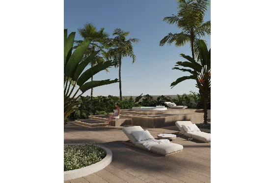Apartment in Calpe zu verkaufen, Wohnfläche 82 m², Klimaanlage, Grundstück 25 m², 2 Schlafzimmer, 2 Badezimmer, Pool, ref.: GE-J16A-8