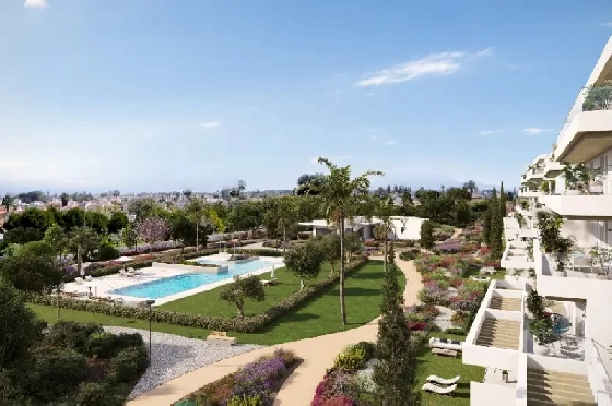 Apartment in El Vergel zu verkaufen, Wohnfläche 95 m², Baujahr 2027, Klimaanlage, Grundstück 43 m², 3 Schlafzimmer, 2 Badezimmer, Pool, ref.: AH-EV-VI-1-01-03-E-4