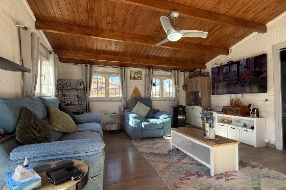 Villa in Pedreguer zu verkaufen, Wohnfläche 61 m², Baujahr 2014, Zustand gepflegt, + KLIMA, Klimaanlage, Grundstück 385 m², 2 Schlafzimmer, 1 Badezimmer, Pool, ref.: RG-0126-12