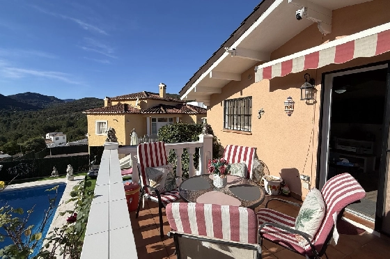 Villa in Pedreguer zu verkaufen, Wohnfläche 61 m², Baujahr 2014, Zustand gepflegt, + KLIMA, Klimaanlage, Grundstück 385 m², 2 Schlafzimmer, 1 Badezimmer, Pool, ref.: RG-0126-9