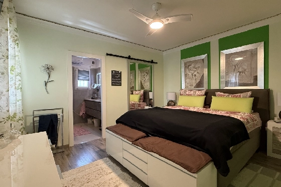 Villa in Els Poblets zu verkaufen, Wohnfläche 105 m², Baujahr 1990, + Zentralheizung, Klimaanlage, Grundstück 536 m², 2 Schlafzimmer, 2 Badezimmer, Pool, ref.: JS-0326-11