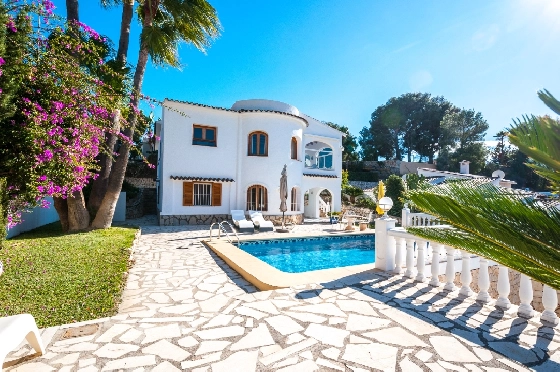 Villa in Benissa zu verkaufen, Wohnfläche 247 m², Baujahr 1993, Klimaanlage, Grundstück 848 m², 5 Schlafzimmer, 3 Badezimmer, Pool, ref.: AM-12630DR-3