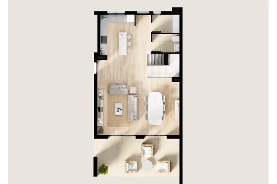 Villa in Finestrat(Balcon de Finestrat) zu verkaufen, Wohnfläche 158 m², Grundstück 431 m², 4 Schlafzimmer, 3 Badezimmer, Pool, ref.: TW-BREEZE-74-17