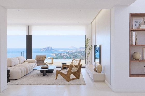 Villa in Benitachell(Cumbre del Sol) zu verkaufen, Wohnfläche 272 m², Grundstück 1020 m², 3 Schlafzimmer, 4 Badezimmer, Pool, ref.: VA-22646-3