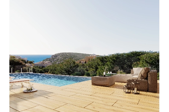 Villa in Benitachell(Cumbre del Sol) zu verkaufen, Wohnfläche 190 m², Grundstück 817 m², 3 Schlafzimmer, 4 Badezimmer, Pool, ref.: VA-22894-7