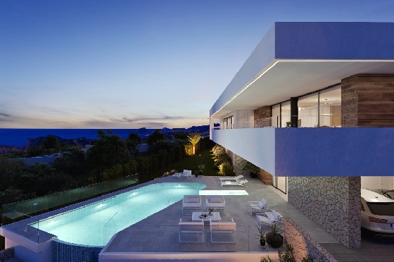 Villa in Benitachell(Cumbre del Sol) zu verkaufen, Wohnfläche 267 m², Grundstück 963 m², 3 Schlafzimmer, 4 Badezimmer, Pool, ref.: VA-23300-7