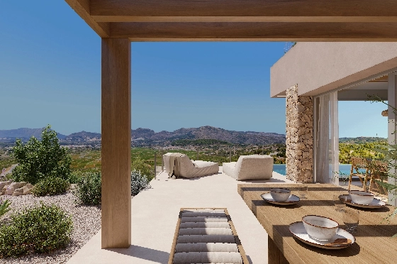 Villa in Lliber(Vall de Pop) zu verkaufen, Wohnfläche 164 m², Grundstück 468 m², 3 Schlafzimmer, 3 Badezimmer, Pool, ref.: VA-23425-16