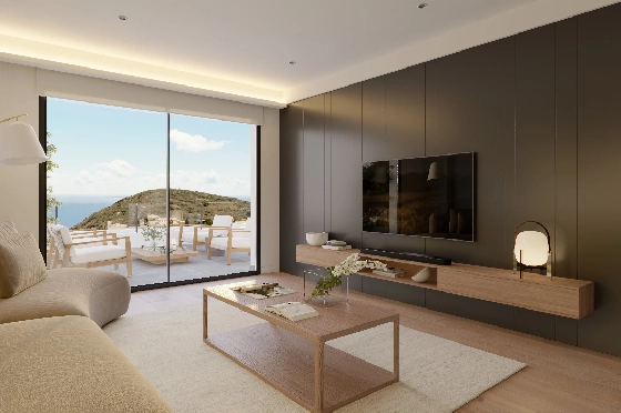 Apartment in Benitachell(Cumbre del Sol) zu verkaufen, Wohnfläche 83 m², 2 Schlafzimmer, 2 Badezimmer, Pool, ref.: VA-PG065-16