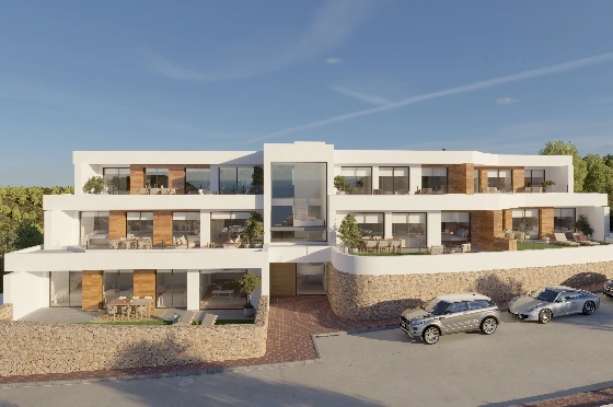 Apartment in Benitachell(Cumbre del Sol) zu verkaufen, Wohnfläche 83 m², 2 Schlafzimmer, 2 Badezimmer, Pool, ref.: VA-PG065-27