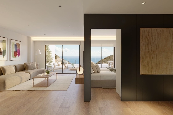 Apartment in Benitachell(Cumbre del Sol) zu verkaufen, Wohnfläche 105 m², 3 Schlafzimmer, 2 Badezimmer, Pool, ref.: VA-PG069-34