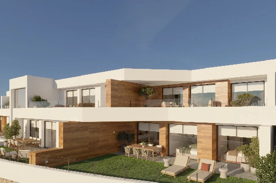 Apartment in Benitachell(Cumbre del Sol) zu verkaufen, Wohnfläche 105 m², 3 Schlafzimmer, 2 Badezimmer, Pool, ref.: VA-PG069-47