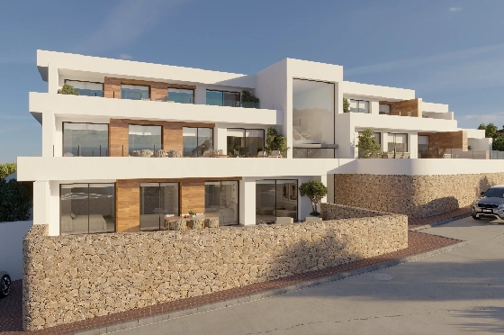 Apartment in Benitachell(Cumbre del Sol) zu verkaufen, Wohnfläche 105 m², 3 Schlafzimmer, 2 Badezimmer, Pool, ref.: VA-PG071-44