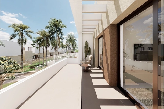Penthouse Apartment in Los Alcazares zu verkaufen, Wohnfläche 145 m², Zustand Erstbezug, 3 Schlafzimmer, 2 Badezimmer, Pool, ref.: HA-LAN-451-A02-6