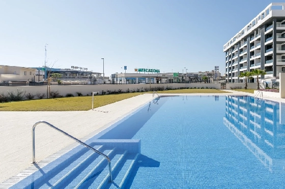 Apartment in Torrevieja(La Mata, Torrevieja, Costa Blanca) zu verkaufen, Wohnfläche 65 m², Grundstück 115 m², 2 Schlafzimmer, 2 Badezimmer, Pool, ref.: TW-EDEN-BEACH-2-4
