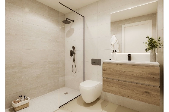 Etagen Apartment in Torrevieja zu verkaufen, Wohnfläche 131 m², Zustand Erstbezug, 3 Schlafzimmer, 2 Badezimmer, Pool, ref.: HA-TON-290-A02-12