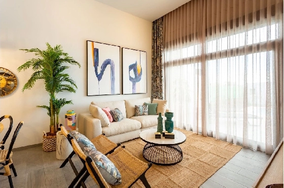 Doppelhaushälfte in Algorfa zu verkaufen, Wohnfläche 200 m², Zustand Erstbezug, Klimaanlage, Grundstück 450 m², 3 Schlafzimmer, 2 Badezimmer, Pool, ref.: HA-ARN-115-D01-5