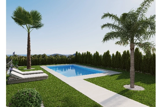 Villa in Finestrat zu verkaufen, Wohnfläche 157 m², Grundstück 517 m², 3 Schlafzimmer, 3 Badezimmer, Pool, ref.: CPS-ESPH995-3