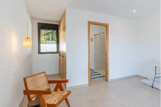 Villa in Moraira zu verkaufen, Wohnfläche 347 m², Baujahr 2025, Klimaanlage, Grundstück 852 m², 4 Schlafzimmer, 5 Badezimmer, Pool, ref.: AM-12704DA-34