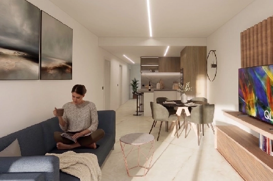 Etagen Apartment in Guardamar del Segura zu verkaufen, Wohnfläche 112 m², Zustand Erstbezug, 3 Schlafzimmer, 2 Badezimmer, Pool, ref.: HA-GUN-439-A03-8