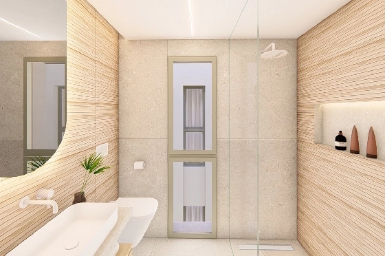 Penthouse Apartment in Los Alcazares zu verkaufen, Wohnfläche 150 m², Zustand Erstbezug, Klimaanlage, 2 Schlafzimmer, 2 Badezimmer, Pool, ref.: HA-LAN-480-A02-19